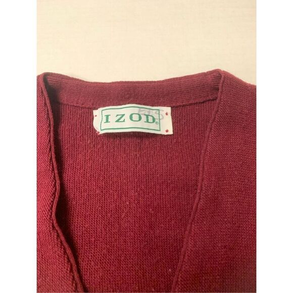 Vintage IZOD Button Down Cardigan Sweater - Picture 5 of 7